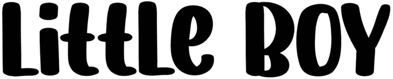 Little Boy Font