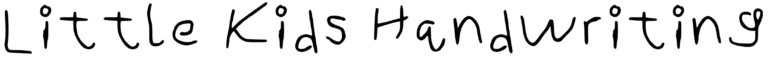 Little Kids Handwriting Font