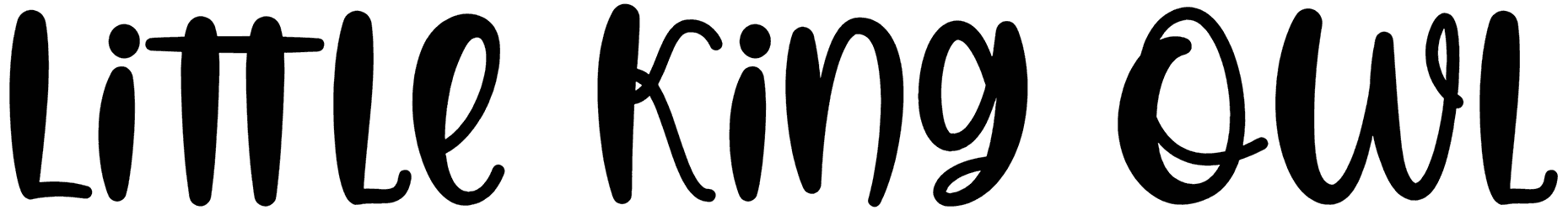 Little King Owl Font