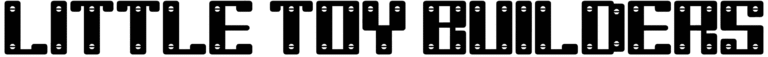 Little Toy Builders Font