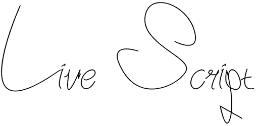 Live Script Font