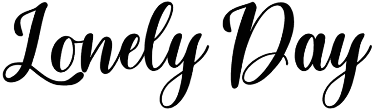Lonely Day Font