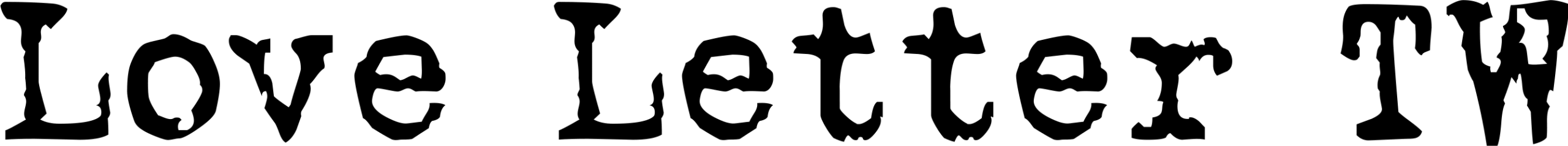 Love Letter Tw Font