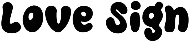 Love Sign Font