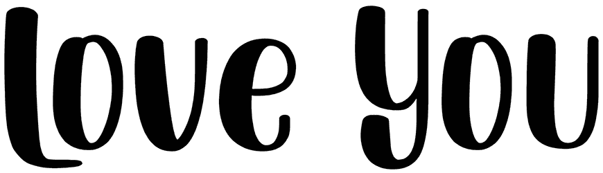 Love You Font