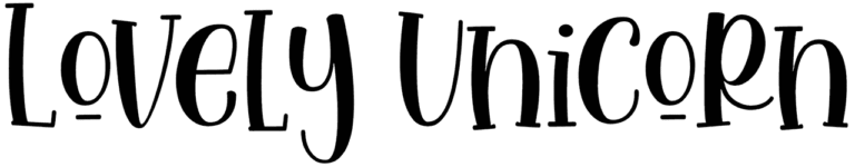 Lovely Unicorn Font