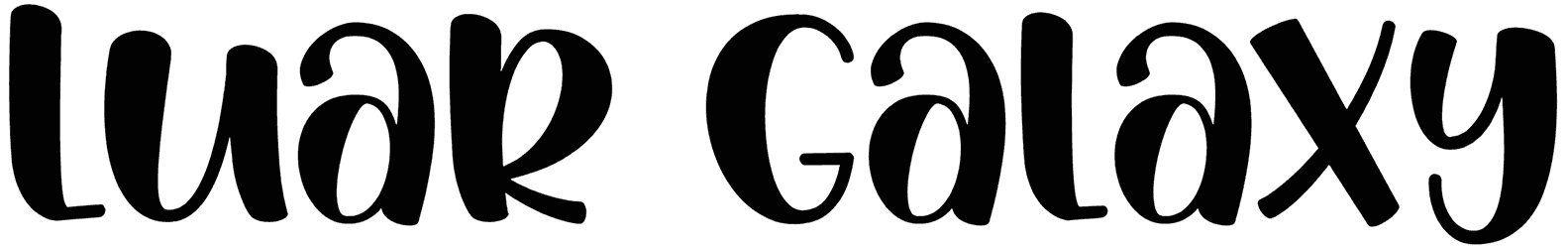 Luar Galaxy Font