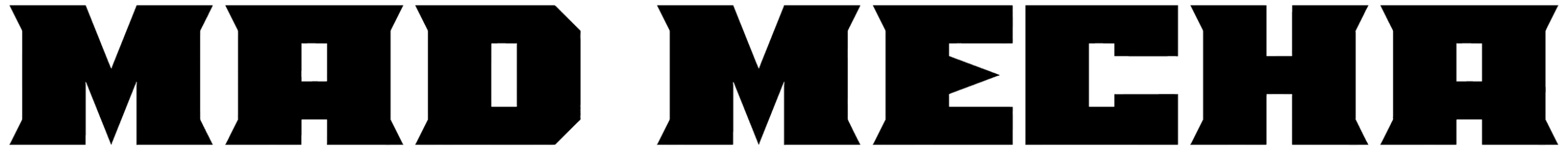 Mad Mecha Font