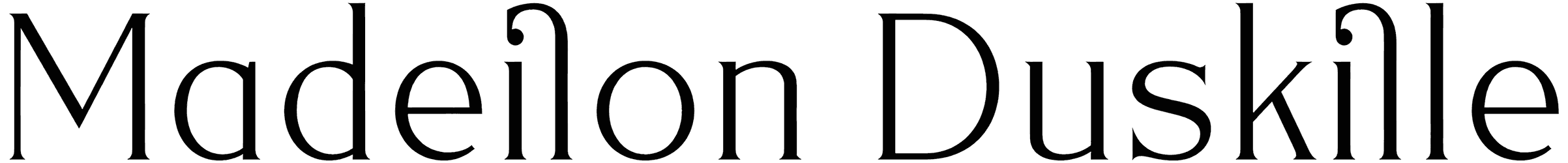 Madeilon Duskille Font