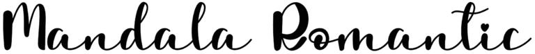 Mandala Romantic Font