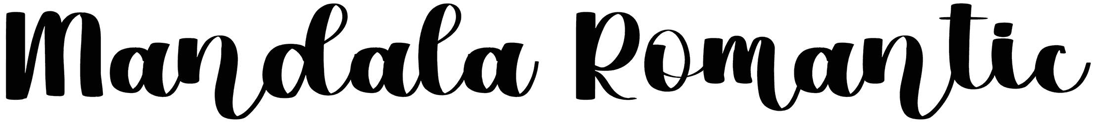 Mandala Romantic Font
