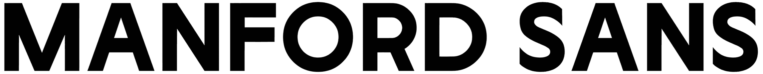 Manford Sans Font