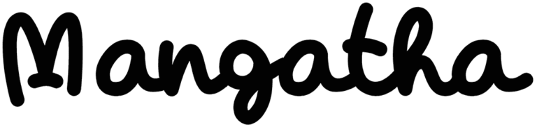 Mangatha Font