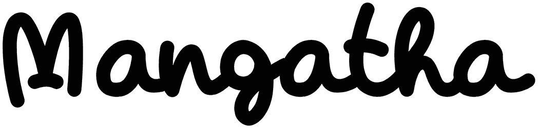 Mangatha Font