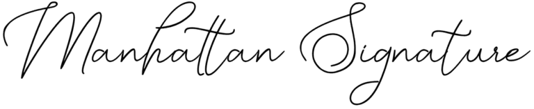 Manhattan Signature Font