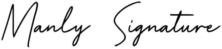 Manly Signature Font