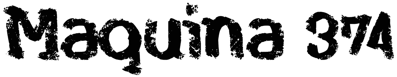 Maquina 374 Font