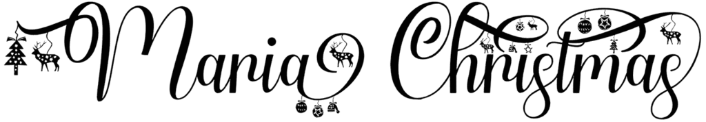 Maria Christmas Font
