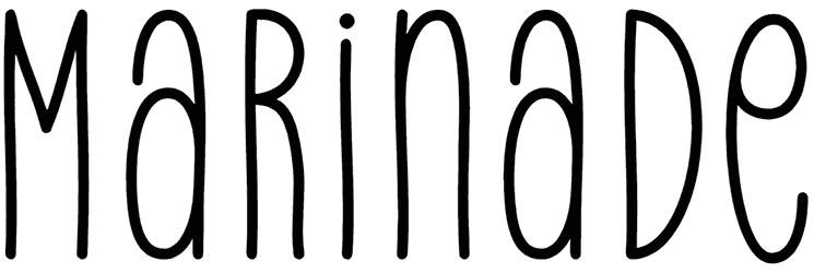 Marinade Font