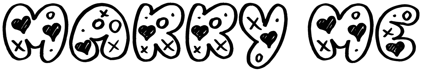 Marry Me Font