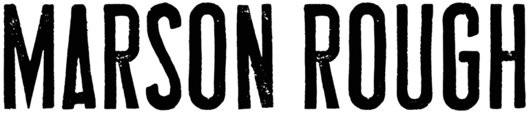 Marson Rough Font