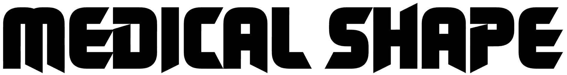 Medical Shape Font