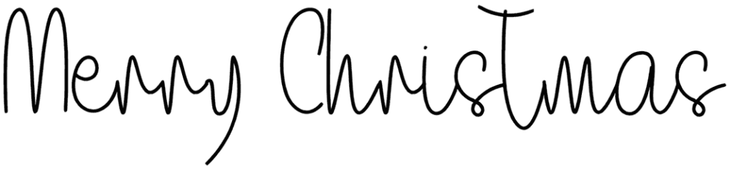 Merry Christmas Font