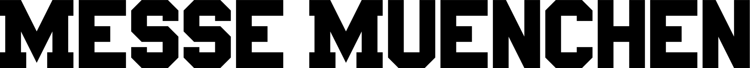 Messe Muenchen Font