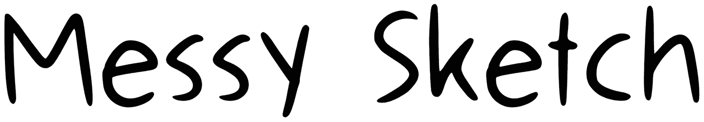 Messy Sketch Font