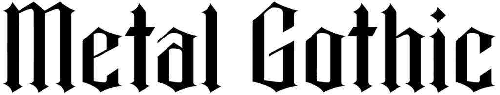 Metal Gothic Font