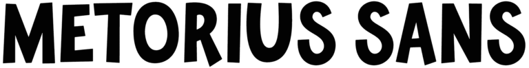 Metorius Sans Font