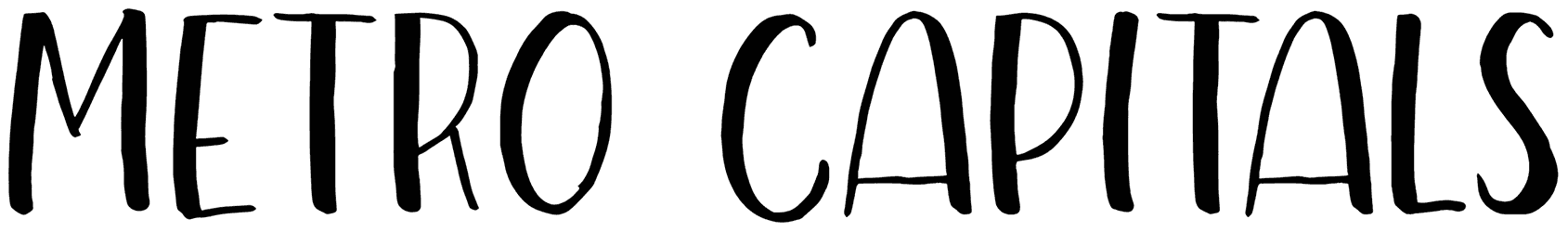Metro Capitals Font