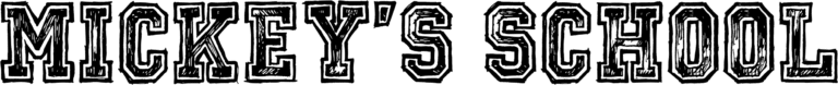 Mickey’s School Font