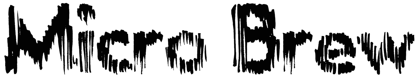Micro Brew Font