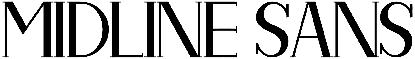 Midline Sans Font