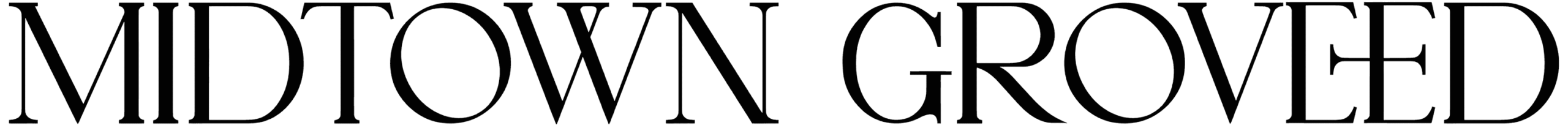 Midtown Groveed Font