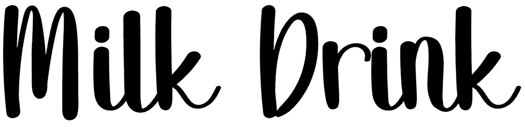 Milk Drink Font