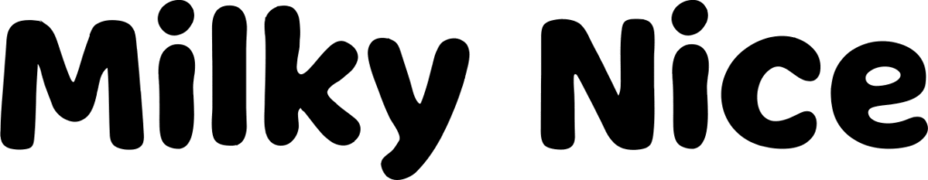 Milky Nice Font