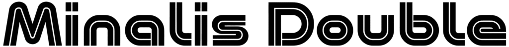 Minalis Double Font