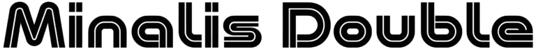 Minalis Double Font