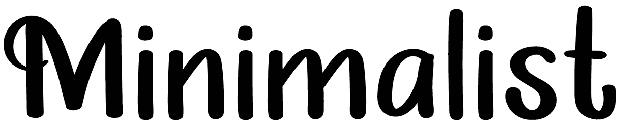 Minimalist Font