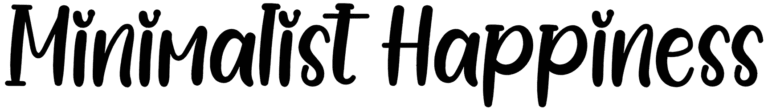 Minimalist Happiness Font