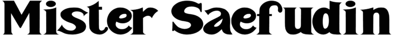 Mister Saefudin Font
