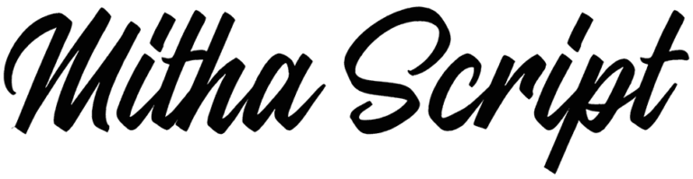 Mitha Script Font