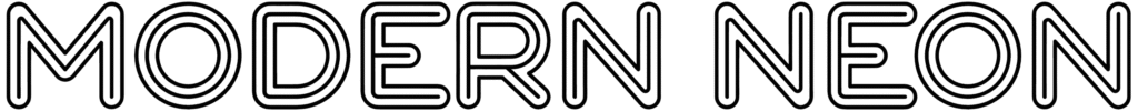 Modern Neon Font