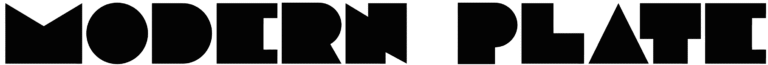 Modern Plate Font