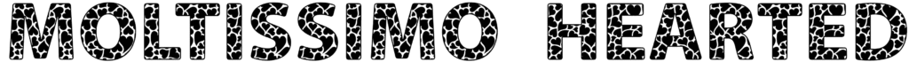 Moltissimo Hearted Borders Font