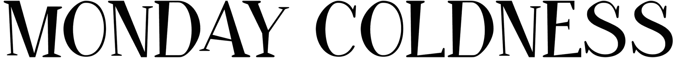 Monday Coldness Font