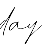 Monday July Font