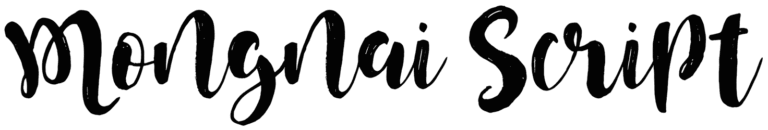 Mongnai Script Font
